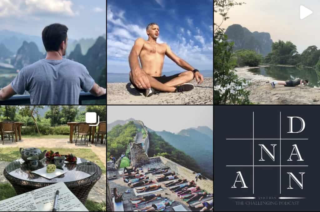 ANDDAN Challenges auf Instagram